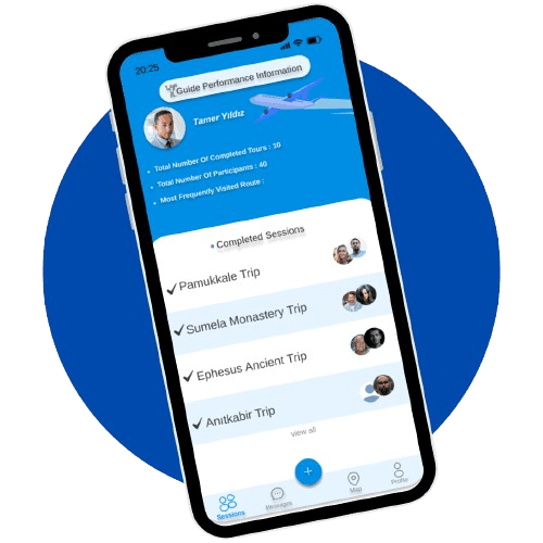 TourKey App Interface