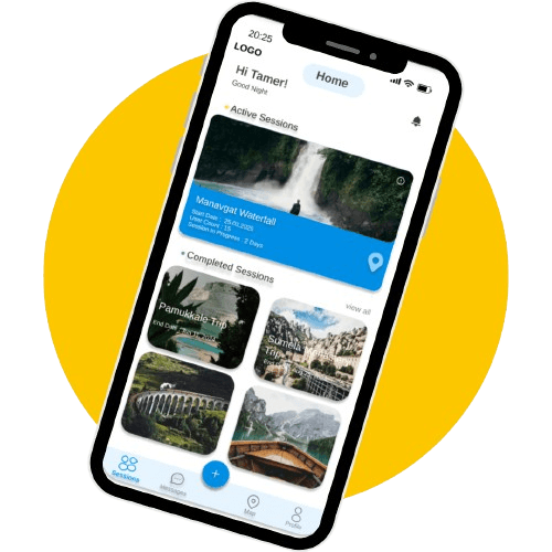 TourKey App Interface
