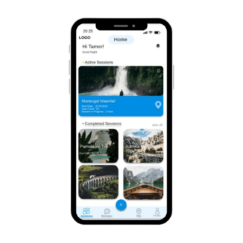 TourKey App Interface